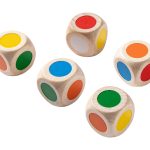 Farbwürfel-Set, 5 Stück