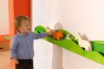 Wandleiste für Spielfiguren