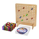 Regenbogen-Steckspiel