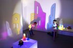 Bunte Lichtstadt