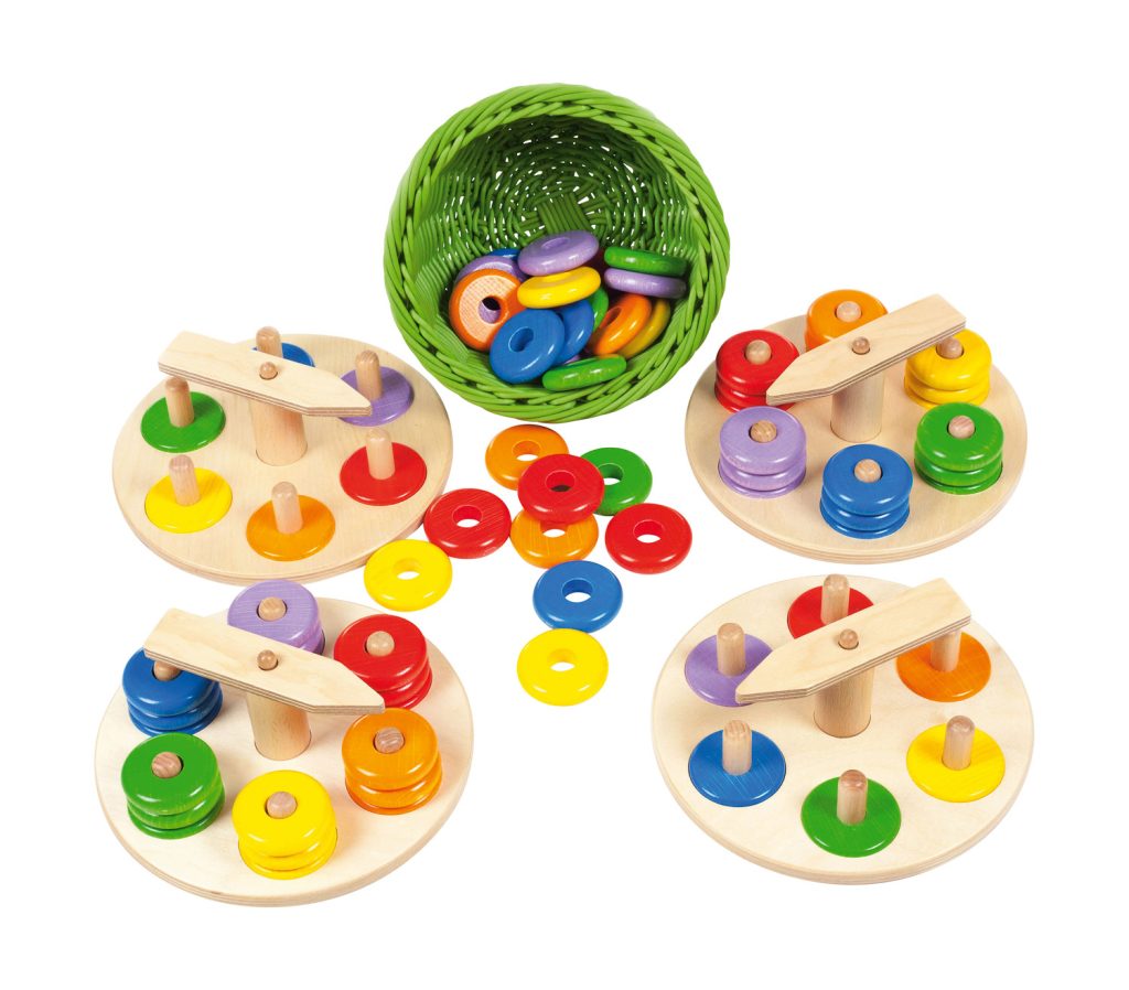 Zeiger-Steckspiel-Set