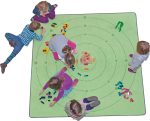 Spieltepp. Mandala 200x200 cm