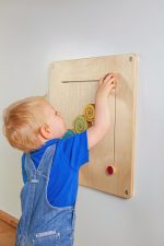 Wandspiel Scheibendrehmaschine