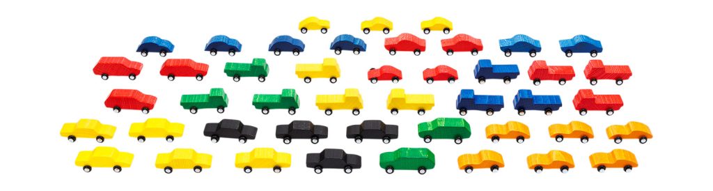 Mini-Autos 45 Stück