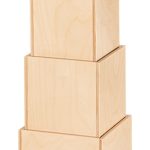 Spiel- und Stapelwürfel Natur