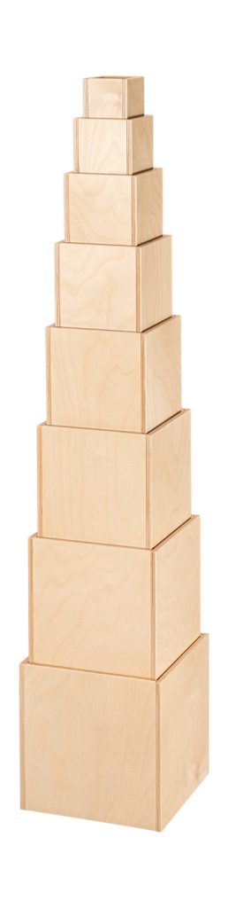 Spiel- und Stapelwürfel Natur