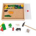 Nagelspiel Figuren