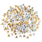Glitzer-Prismo gold/silber