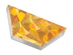 Glitzer-Trapeze gold/silber