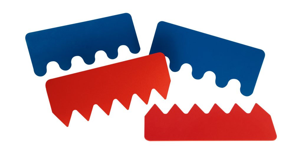 Sandmuster Rechen/4 Stück