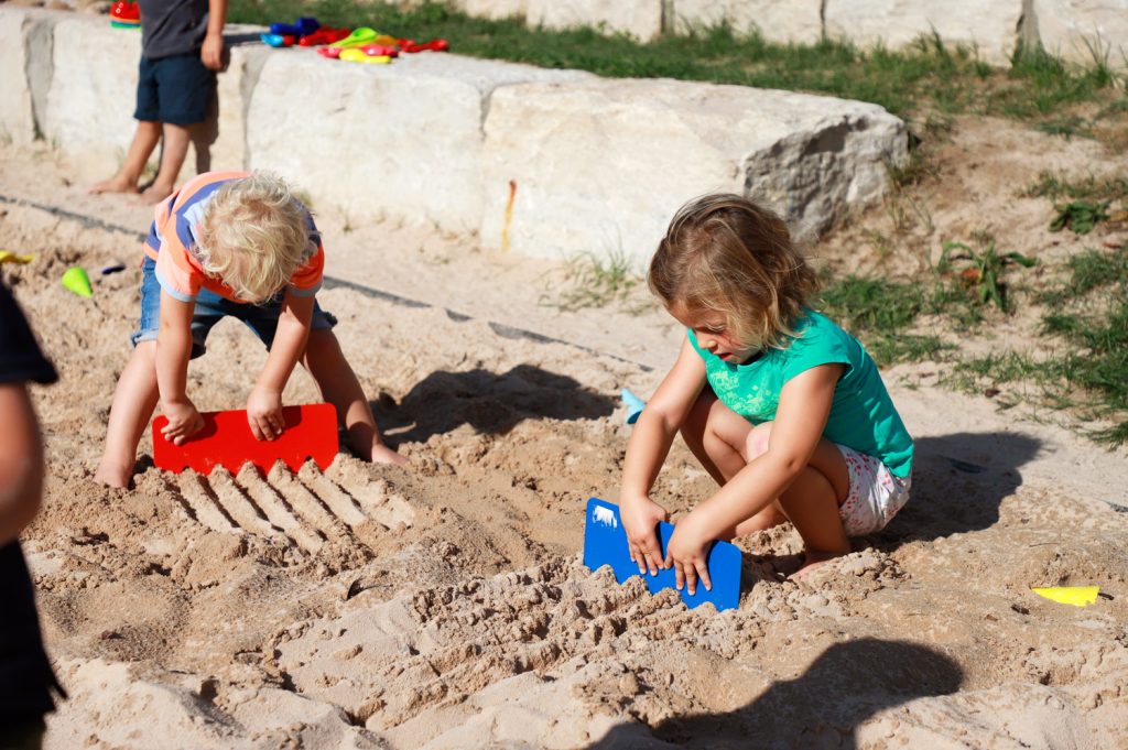 Sandmuster Rechen/4 Stück
