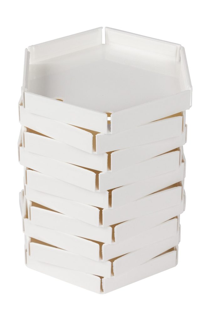 Prismo-Legerahmen klein weiß