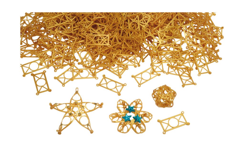 Knüpferli gold, 500 Stück